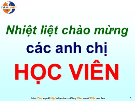 Bài giảng Kỹ năng học qua trải nghiệm