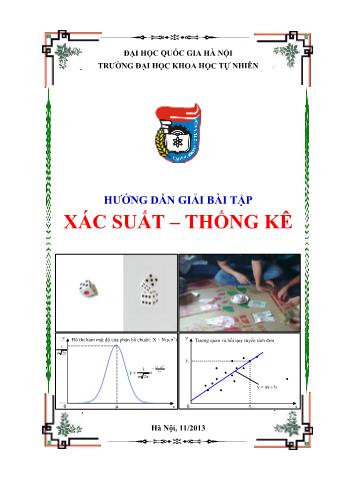 Hướng dẫn giải bài tập Xác suất, thống kê - Đại học Quốc gia Hà Nội
