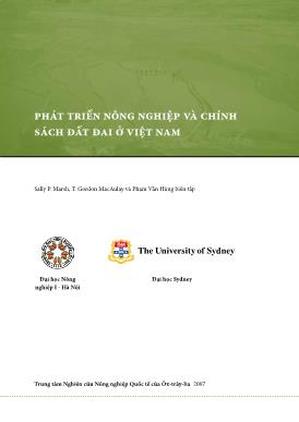 Tài liệu Phát triển nông nghiệp và chính sách đất đai ở Việt Nam