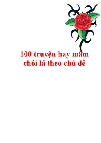 100 truyện hay mầm chồi lá theo chủ đề