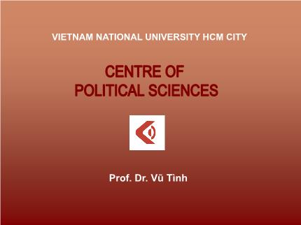 Bài giảng Triết học - Bài: Chủ nghĩa duy vật biện chứng cơ sở lý luận của thế giới quan khoa học - Vũ Tình