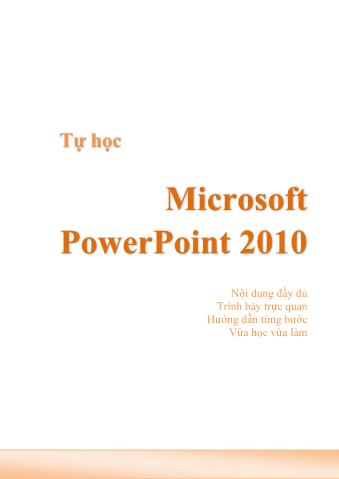 Giáo trình Tự học Microsoft Powerpoint 2010