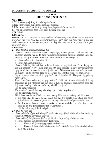 Giáo trình Bào chế 2 - Phần 2