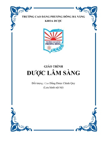 Tài liệu Giáo trình dược lâm sàng