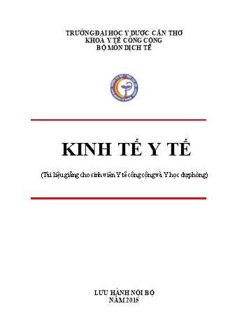 Tài liệu Kinh tế y tế