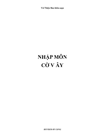 Tài liệu Nhập môn cờ vây