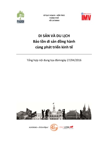 Tọa đàm Du lịch - Bảo tồn di sản đồng hành cùng phát triển kinh tế